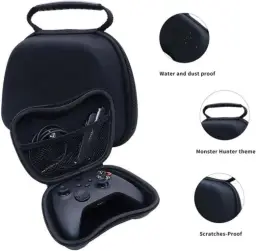 Case Capa Bolsa Estojo de Controle Joystick Compatível com Xbox 360 One Series — imagem 7