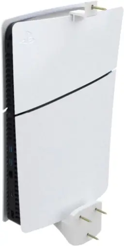 Suporte De Parede Painel Compatível Com Playstation 5 Slim (1247) (Branco) — imagem 1