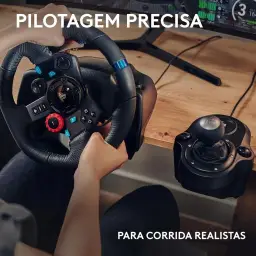 Combo Volante, Pedais e Cambio Logitech G29 SE Driving Force para PS5, PS4 — imagem 3