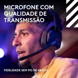Headset Gamer Sem Fio Logitech G Astro A50 X LIGHTSPEED + Base Station — imagem 7