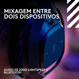 Headset Gamer Sem Fio Logitech G Astro A50 X LIGHTSPEED + Base Station — imagem 8