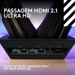 Headset Gamer Sem Fio Logitech G Astro A50 X LIGHTSPEED + Base Station — imagem 5