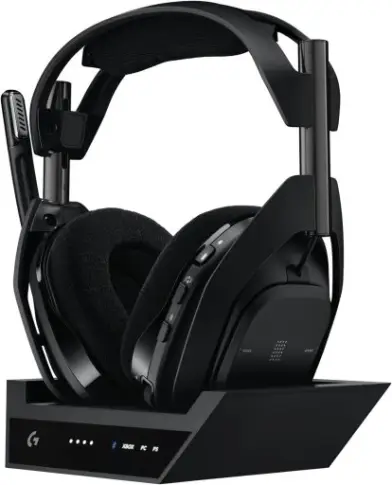 Headset Gamer Sem Fio Logitech G Astro A50 X LIGHTSPEED + Base Station