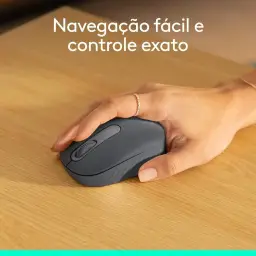 Mouse sem fio Logitech M196 com Conexão Bluetooth, Design Ambidestro Compacto — imagem 5