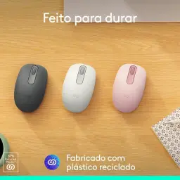 Mouse sem fio Logitech M196 com Conexão Bluetooth, Design Ambidestro Compacto — imagem 4