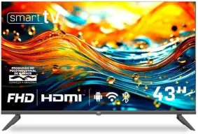 Smart TV HQ 43" Full HD tela sem bordas