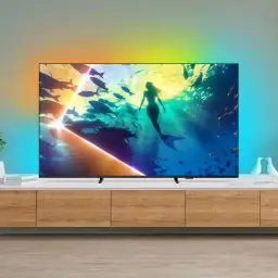 PHILIPS, Smart TV Ambilight 75" 4K, 75PUG8100/78, Comando de Voz — imagem 8