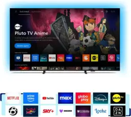 PHILIPS, Smart TV Ambilight 75" 4K, 75PUG8100/78, Comando de Voz — imagem 7