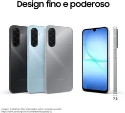 Celular Samsung Galaxy A17, 256GB, 8GB, 50MP Tela 6.7", IP54 - Cinza — imagem 8