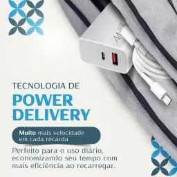 Carregador Universal Super Turbo 45W - 2 Saídas USB-C e USB-A — imagem 6