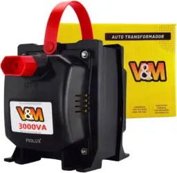 Transformador V&M 3000VA Bivolt 110/220 e 220/110 3000 VA — imagem 1