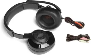 JBL Quantum 200 – Fones de ouvido para jogos circum-auriculares – Preto, grande — imagem 4