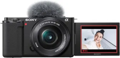 Sony Alpha ZV-E10 - Kit de câmera Vlog sem espelho com lentes intercambiáveis — imagem 1
