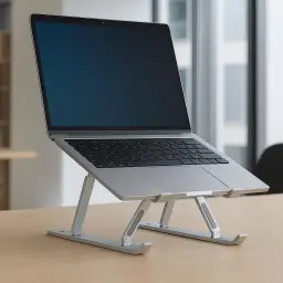 Suporte para Notebook e Tablet Linha Premium em Alumínio Dobrável e Ergonômico — imagem 7