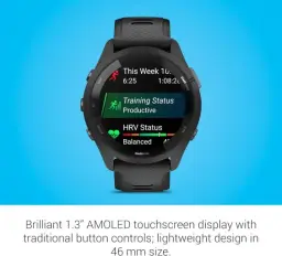 Garmin Smartwatch de corrida Forerunner 265, tela AMOLED colorida — imagem 3