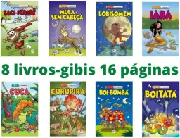 Kit Gibi | Lendas do Folclore | 8 Livros | Ciranda Cultural — imagem 1