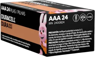 Duracell Pilhas Alcalinas AAA Palito Pack 24 Unidades – Dura Mais - Ideal para — imagem 2