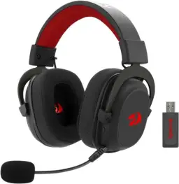 Headset Gamer Redragon Zeus Pro Preto Sem Fio 7.1 H510-PRO — imagem 11