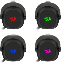 Headset Gamer Redragon Zeus Pro Preto Sem Fio 7.1 H510-PRO — imagem 8