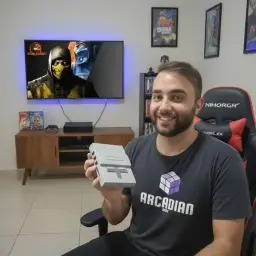 Mini Super Nintendo Game Retro 2 Controles e 150 Mil Jogos de diversos Consoles — imagem 2
