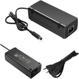 Fonte de Alimentação Ac Bivolt Compatível com Xbox 360-E Super Slim 1 Pino + — imagem 3