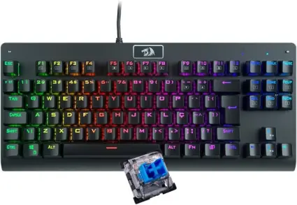 Teclado Mecânico Gamer Redragon Dark Avenger, RGB, Switch Outemu