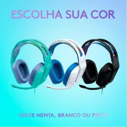 Headset Gamer Logitech G335 com Almofadas com Espuma de Memória — imagem 7