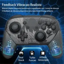 Controle profissional sem fio compatível com Switch/Switch Lite/Switch OLED — imagem 6