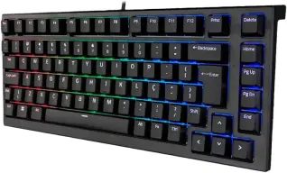 TECLADO AKKO MG75 ABNT2 PRETO SWITCH SILVER V3 PRO — imagem 4