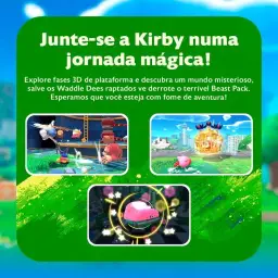 Nintendo, Jogo, Kirby and the Forgotten Land, Nintendo Switch 2 — imagem 3