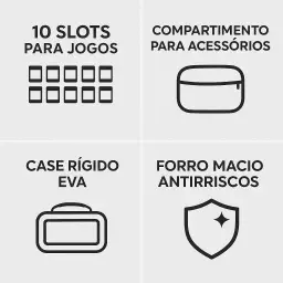 Case Capa Protetora Compatível com Nintendo Switch OLED — imagem 7
