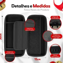 Kit Case e Película de Proteção Total Compatível para Switch 2 — imagem 5