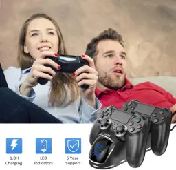 Estação de Carregamento Oivo PS4 - Controle PS4 e Carregador Dualshock 4 - até — imagem 8