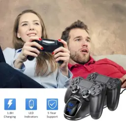 Estação de Carregamento Oivo PS4 - Controle PS4 e Carregador Dualshock 4 - até — imagem 7