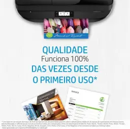 Cartucho de tinta HP 667 Preto Original (3YM79AB) Para Impressora Deskjet 2376 — imagem 5