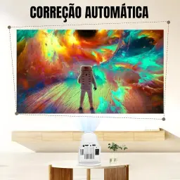 Mini Projetor Portatil 5g Wifi 6 Bluetooth 5.0 Android 11 HY300 Projetor 4K — imagem 7
