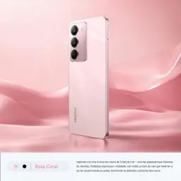Celular Realme C75x 256gb 8gb Ram Nfc Ip69 Cor Rosa — imagem 1