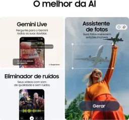 Celular Samsung Galaxy S25 FE 5G, 256GB, 8GB, Câmera Tripla - Azul Marinho — imagem 4