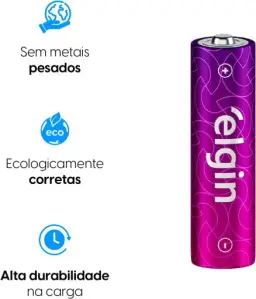 Carregador de Pilhas e Baterias USB com 2 Pilhas AA 1500mAh recarregáveis — imagem 3
