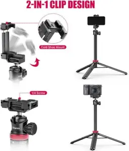 ULANZI MT-44 Tripé para Celular Extensível — imagem 6