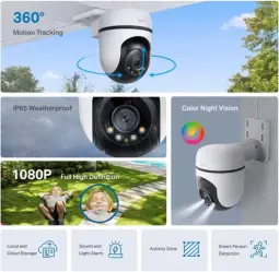 Camera de Segurança wifi Externa TP-Link Tapo C500, Color Night Vision(New) — imagem 6
