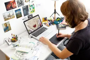 Mesa Digitalizadora One By Wacom (Ctl472), Wacom, Tablets de design gráfico — imagem 8