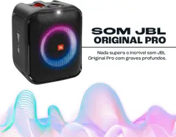 JBL, Caixa de Som Bluetooth, PartyBox Encore Essential, Show de Luzes — imagem 2
