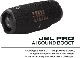 JBL, Caixa de Som, Charge 6 - Preta — imagem 2