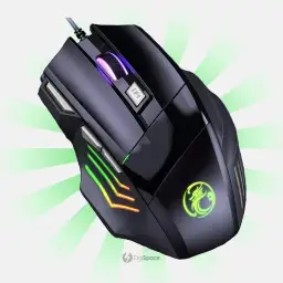 Mouse Gamer 7D 3200 DPI Ajustável 7 Botões Luzes Led RGB Alta Precisão e — imagem 5