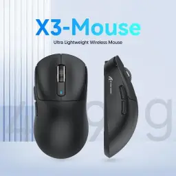 ATTACK SHARK X3 Mouse SUPERLIGHT 49g,sensor de jogo PixArt PAW3395 — imagem 2