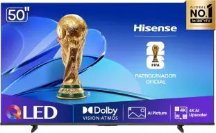 Hisense Smart TV UHD 4K QLED 50" Polegadas 50Q6QV com HDR10+, Dolby Atmos — imagem 1