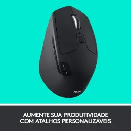 Mouse sem fio Logitech M720 Triathlon com Conexão USB Unifying ou Bluetooth com — imagem 3