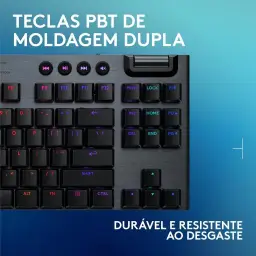 Teclado Mecânico Gamer Sem Fio Logitech G915 X LIGHTSPEED com Design TKL — imagem 7