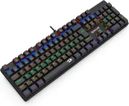TECLADO MECÂNICO GAMER REDRAGON VALHEIM ILUMINAÇÃO RAINBOW PRETO SWITCH BROWN — imagem 4